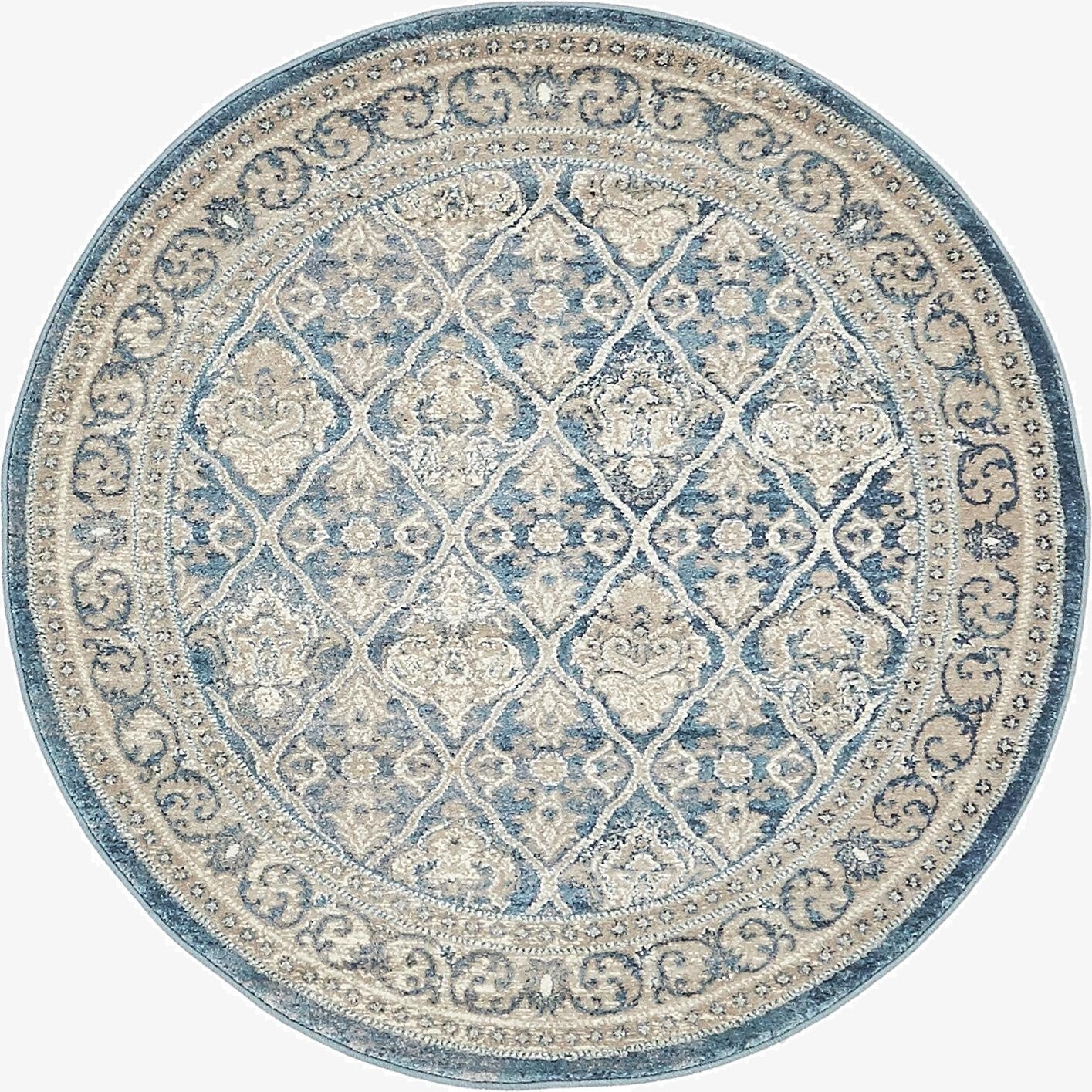 4' x 4' Vienna Round Rug