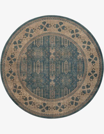 7' 3 x 7' 3 Vienna Round Rug