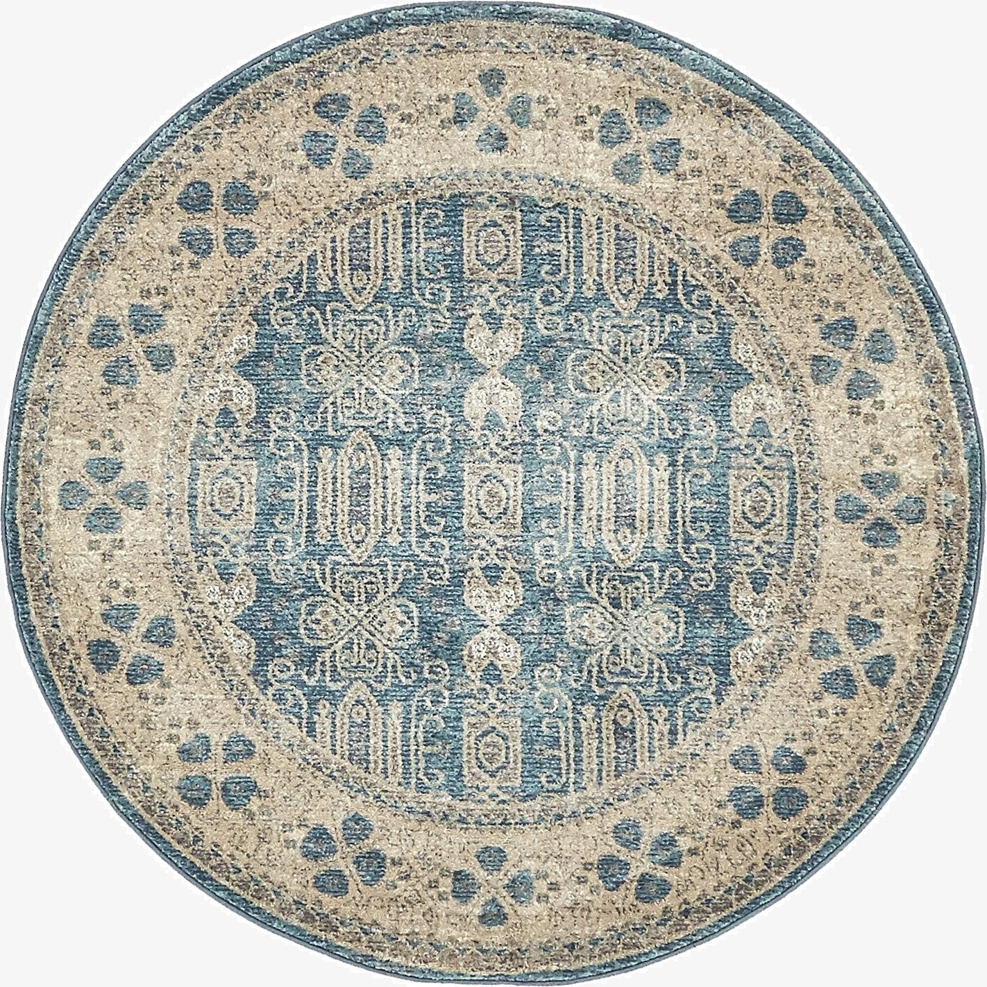 4' x 4' Vienna Round Rug