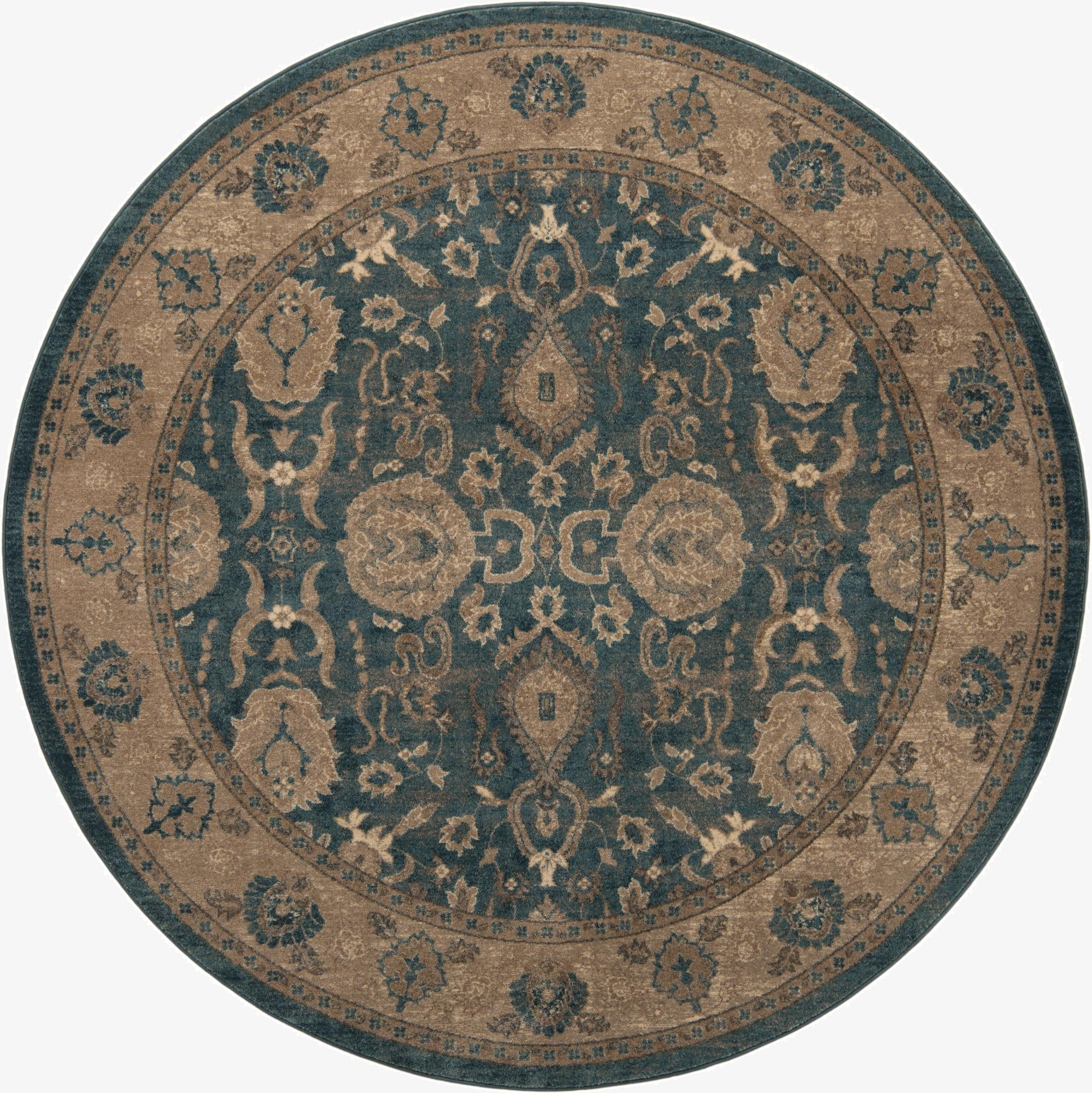 7' 3 x 7' 3 Vienna Round Rug