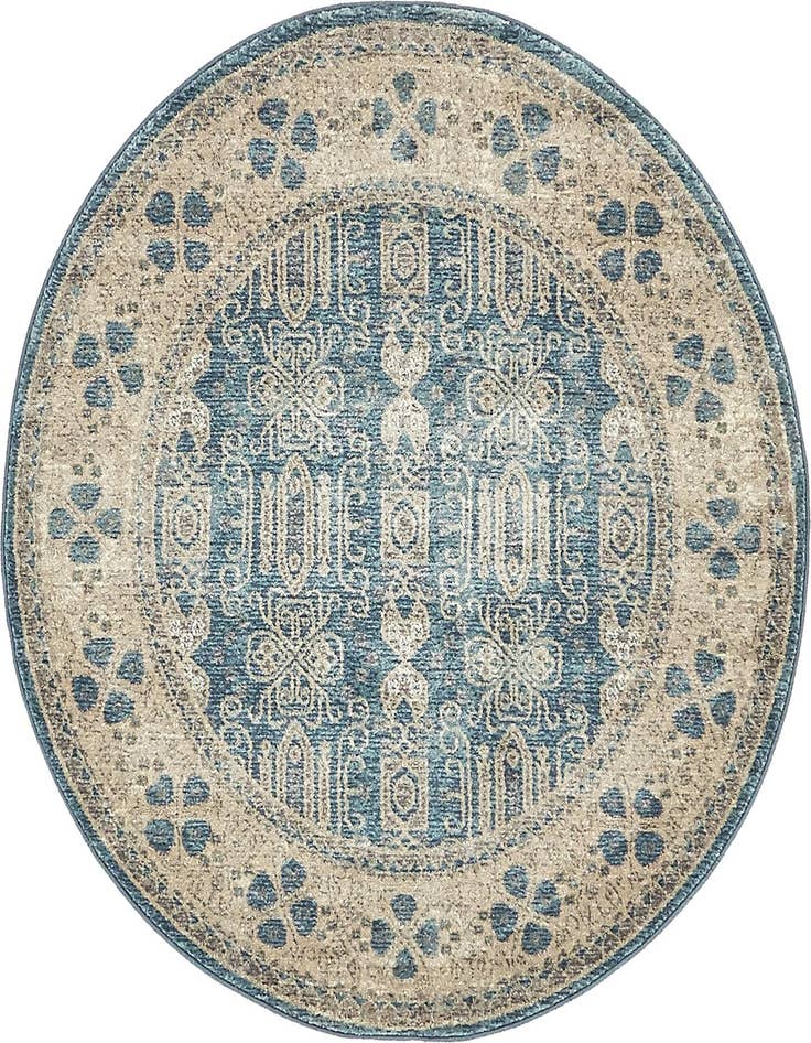 Detail image of 4' x 4' Viola Round Rug