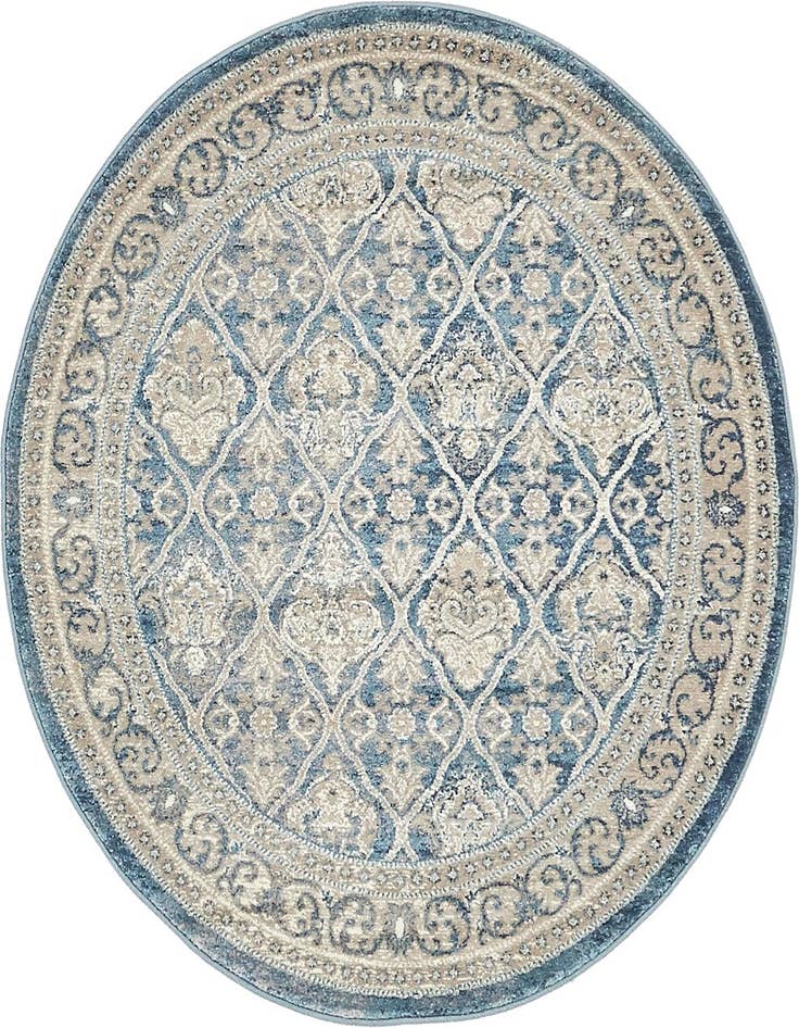 Detail image of 4' x 4' Viola Round Rug