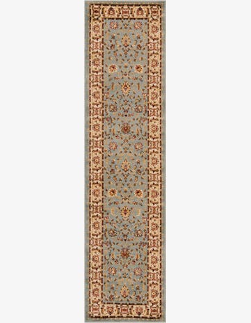 Light Blue Aditi Runner Rug