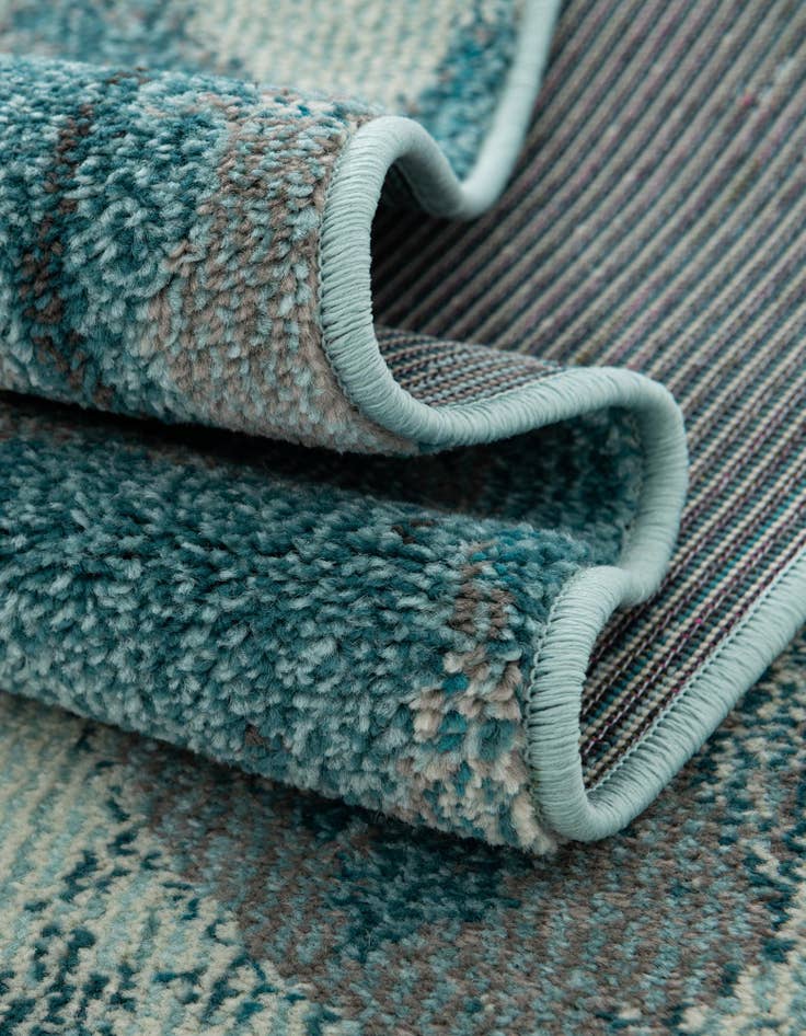 Detail image of 2' 7 x 10' Washable Amalfi Runner Rug