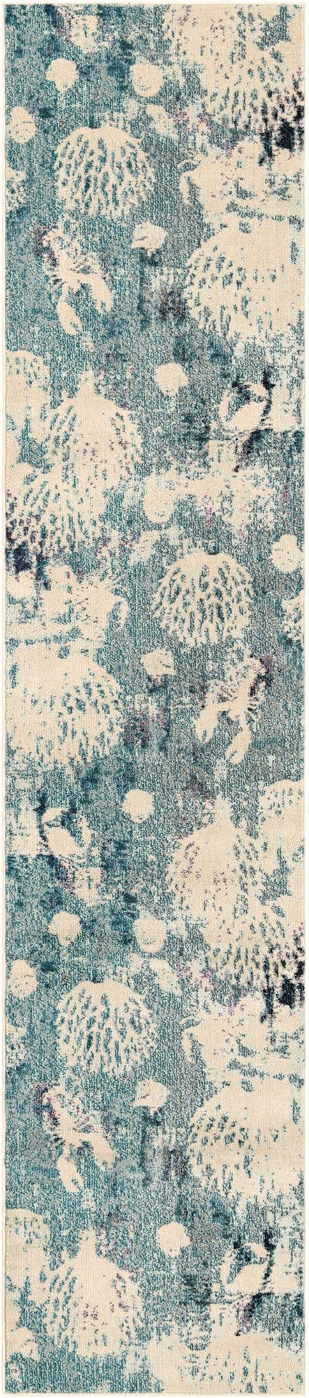 2' 7 x 12' Washable Amalfi Runner Rug