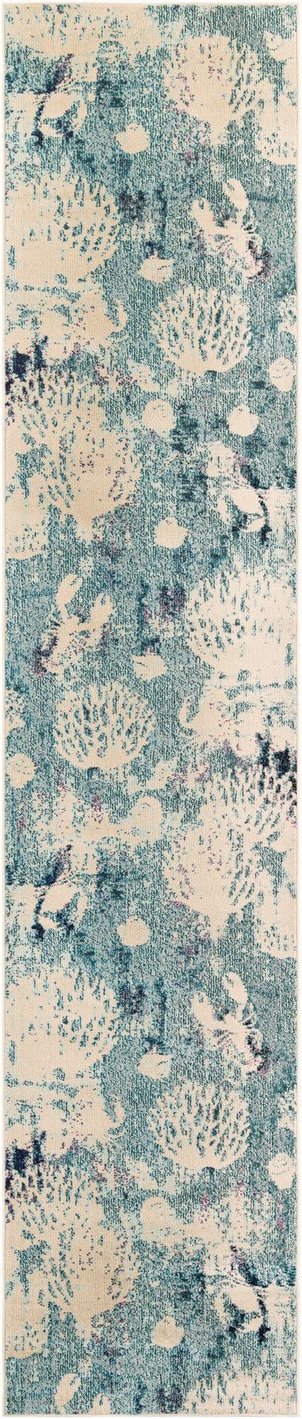 2' 7 x 13' 1 Washable Amalfi Runner Rug