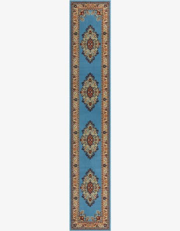 Light Blue Amaya Runner Rug