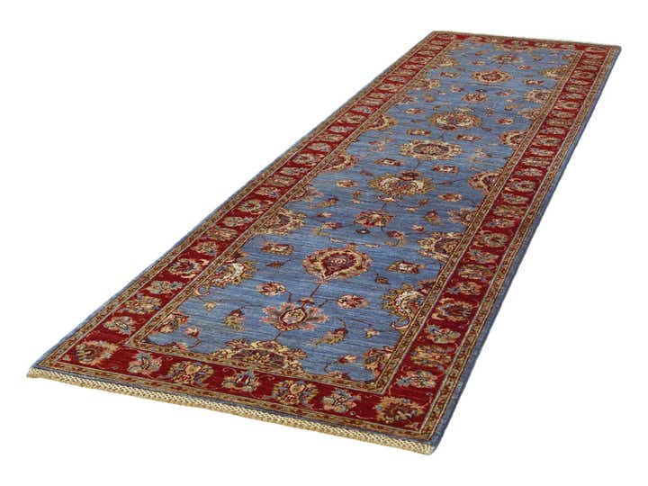 2' 9 x 10' 2 Hand Knotted Ariana Ziegler Runner Rug
