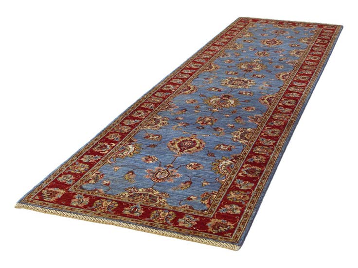Detail image of 2' 9 x 10' 2 Hand Knotted Ariana Ziegler Runner Rug