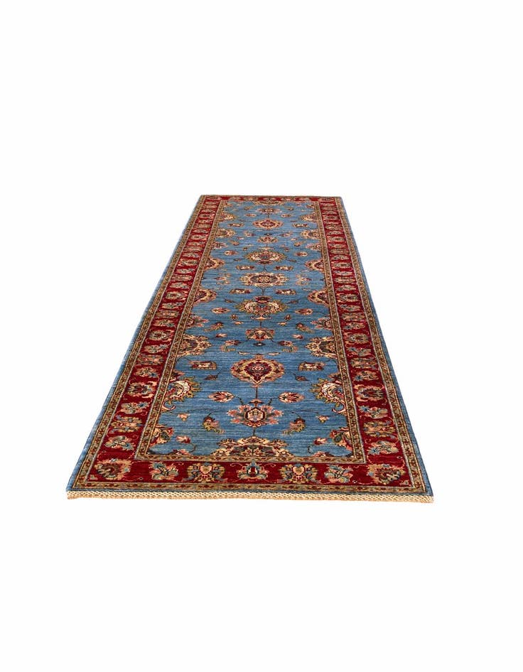Detail image of 2' 9 x 10' 2 Hand Knotted Ariana Ziegler Runner Rug