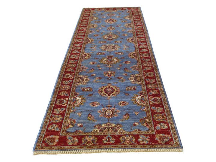 2' 9 x 10' 2 Hand Knotted Ariana Ziegler Runner Rug