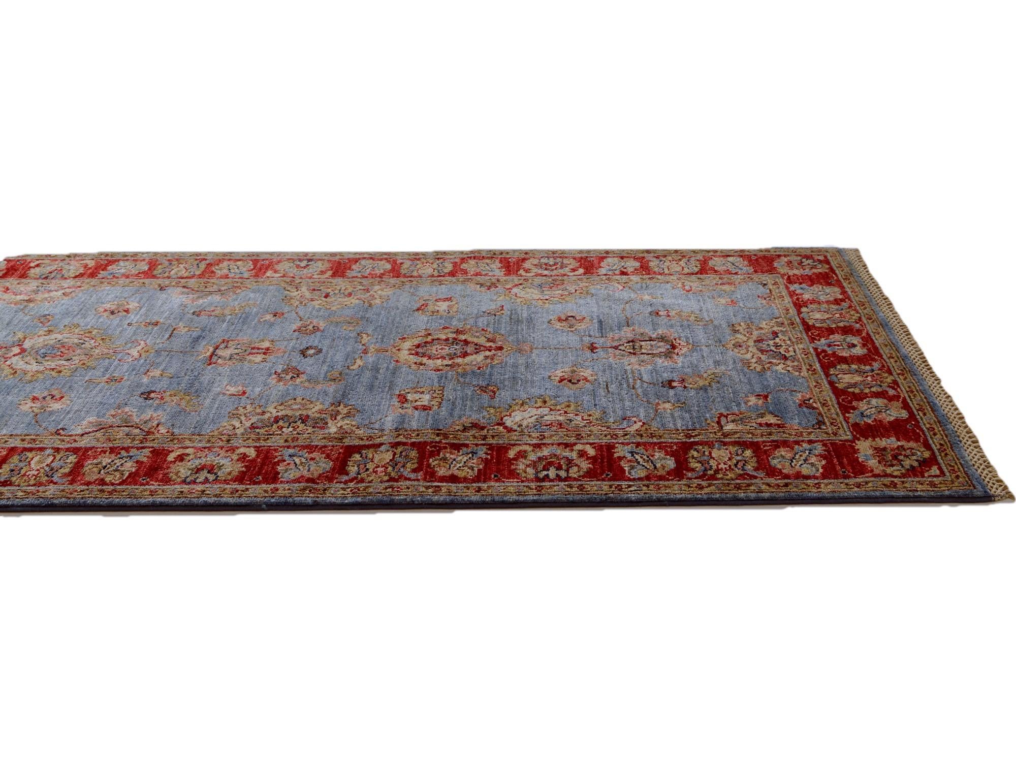 2' 9 x 10' 2 Hand Knotted Ariana Ziegler Runner Rug