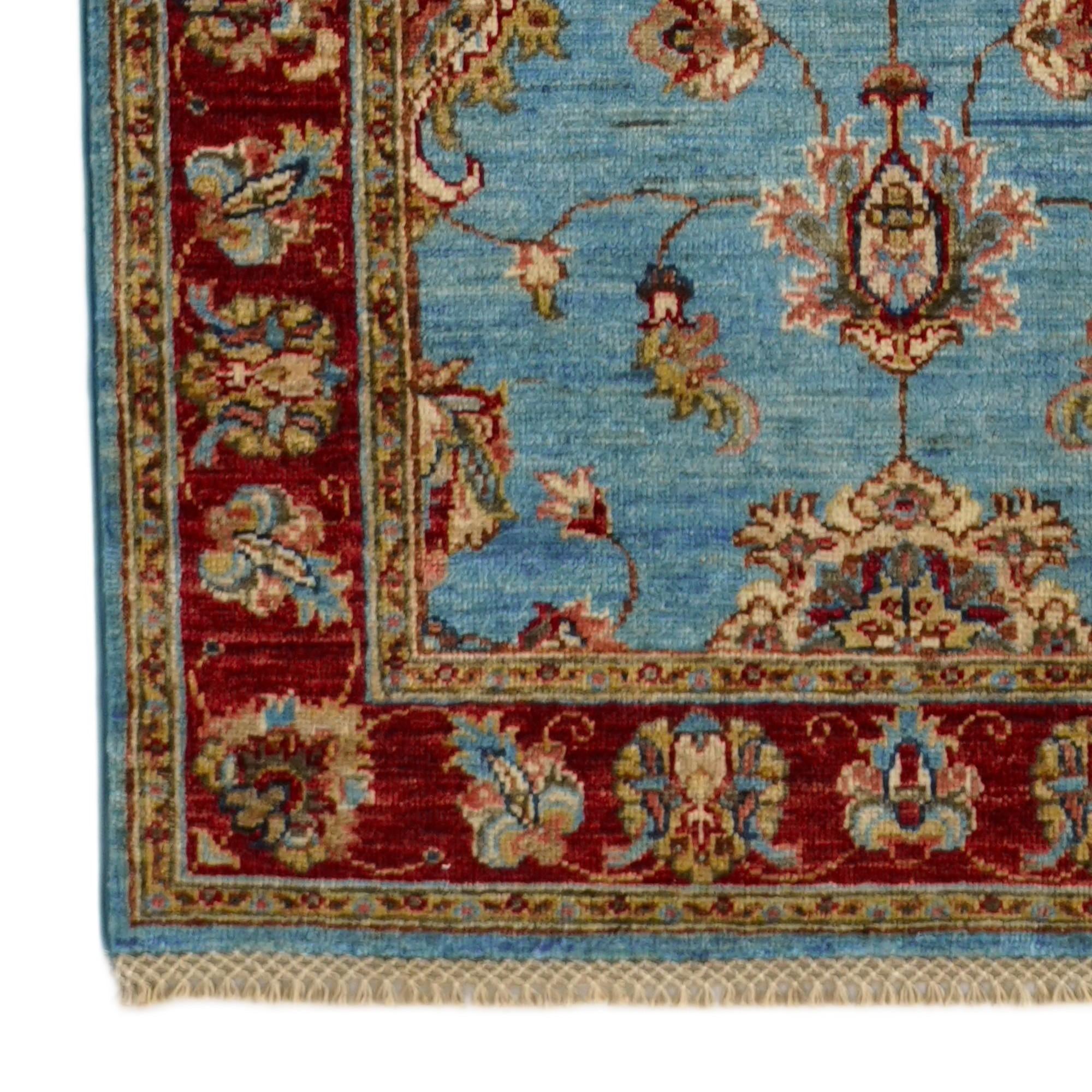 2' 9 x 10' 2 Hand Knotted Ariana Ziegler Runner Rug