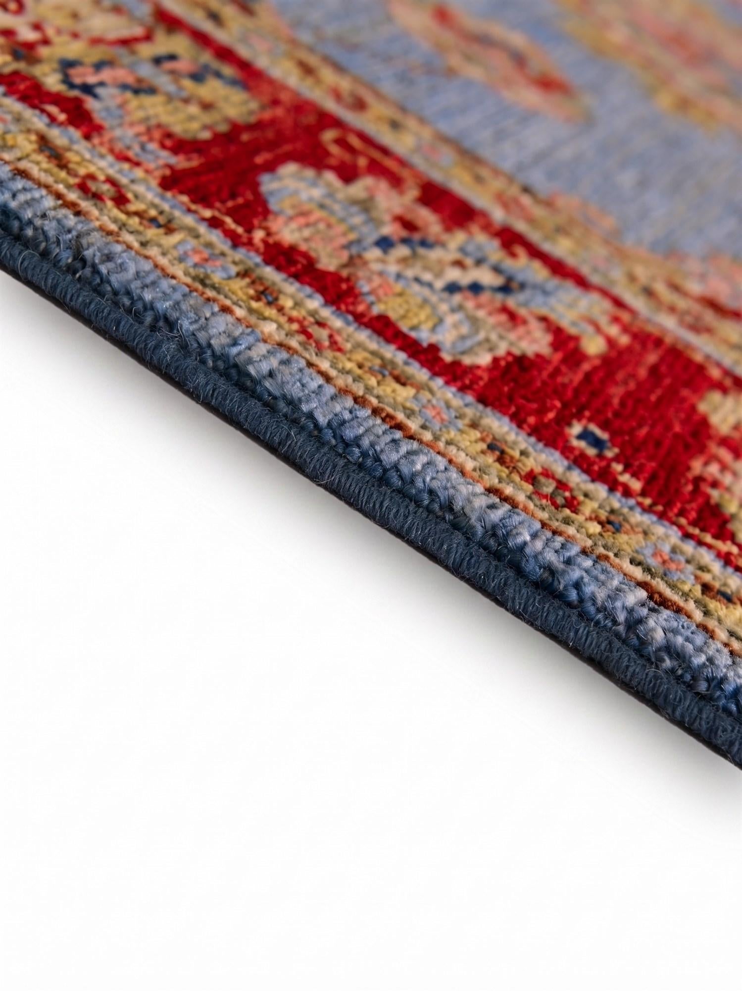 2' 9 x 10' 2 Hand Knotted Ariana Ziegler Runner Rug