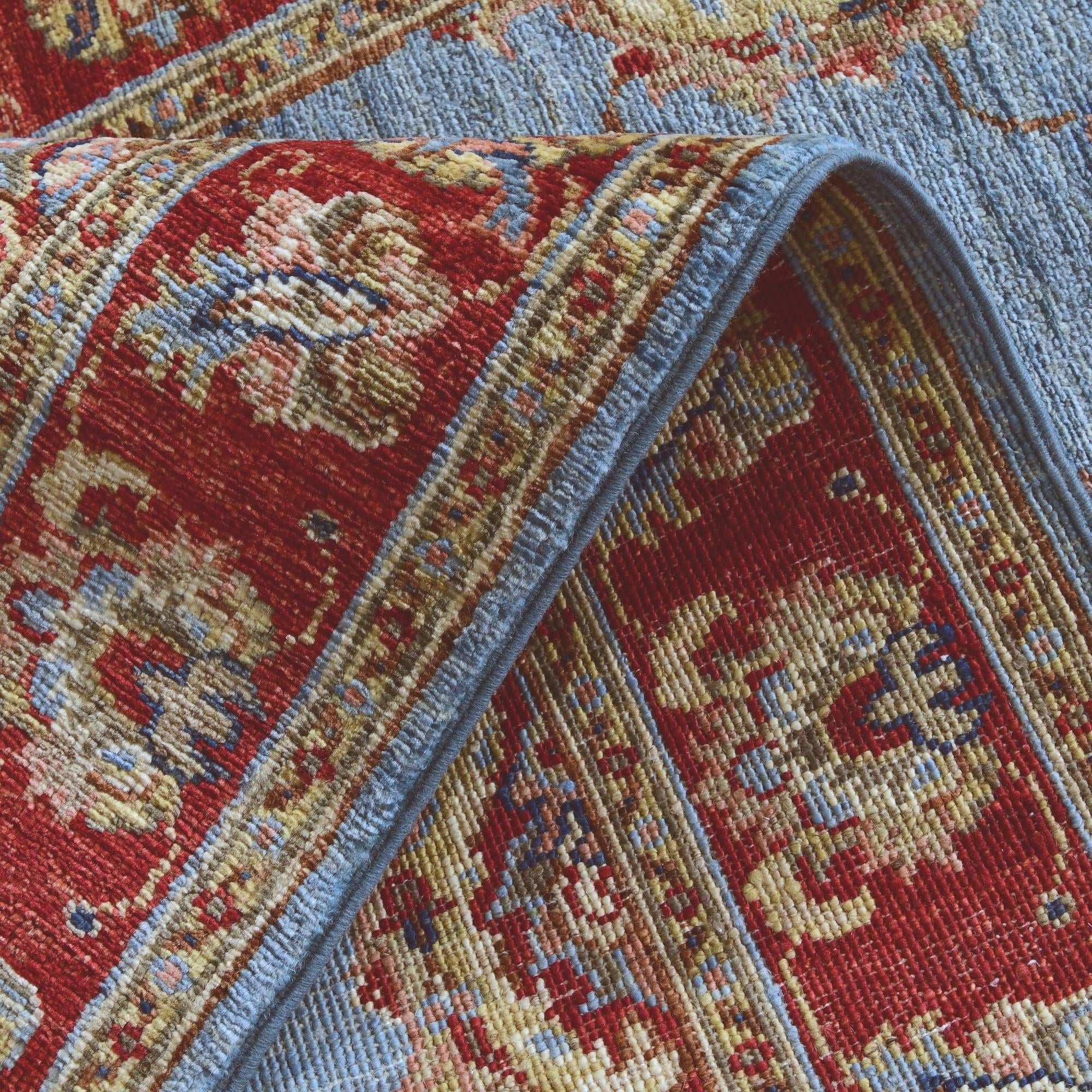 2' 9 x 10' 2 Hand Knotted Ariana Ziegler Runner Rug