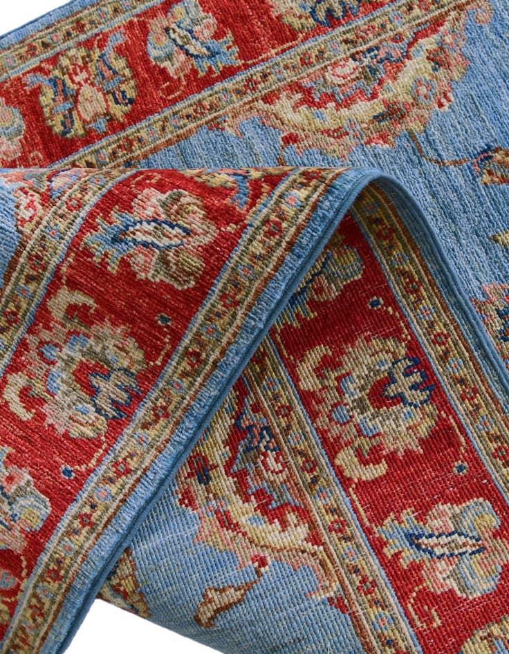 Detail image of 2' 9 x 10' 2 Hand Knotted Ariana Ziegler Runner Rug