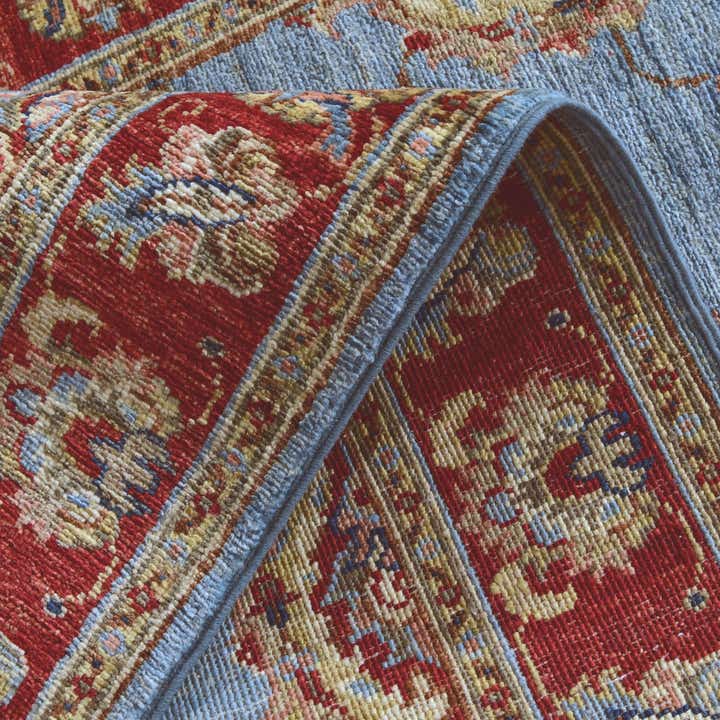 2' 9 x 10' 2 Hand Knotted Ariana Ziegler Runner Rug