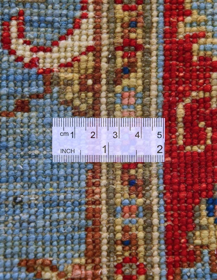 Detail image of 2' 9 x 10' 2 Hand Knotted Ariana Ziegler Runner Rug