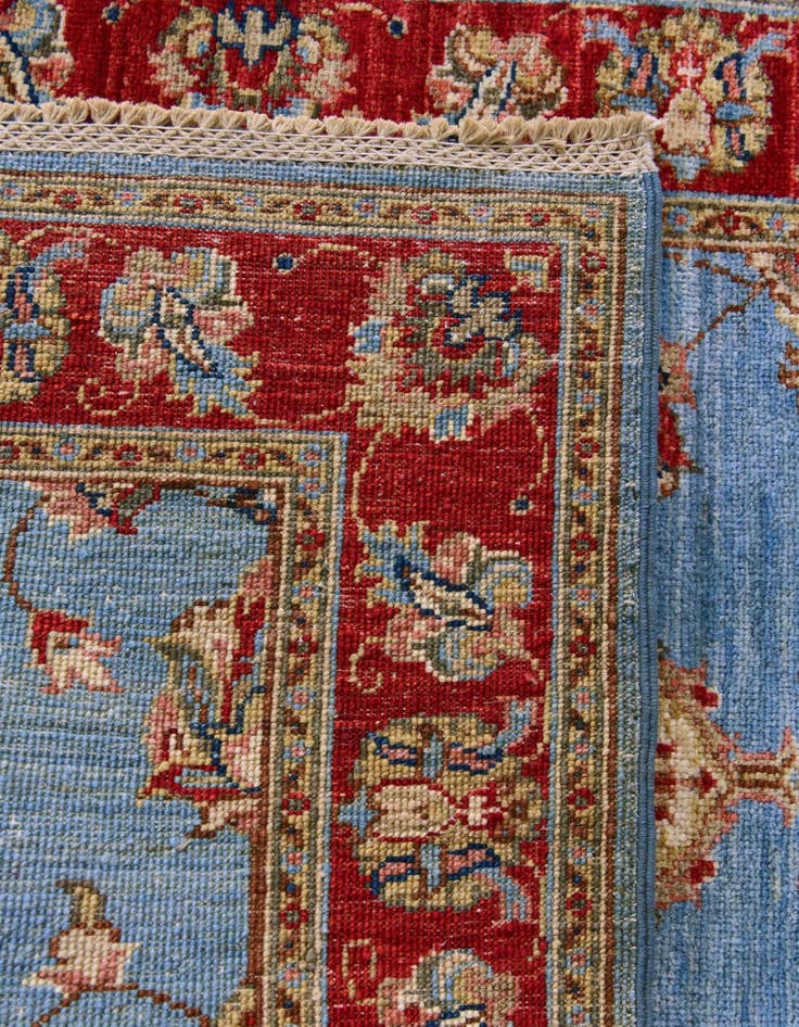 Detail image of 2' 9 x 10' 2 Hand Knotted Ariana Ziegler Runner Rug