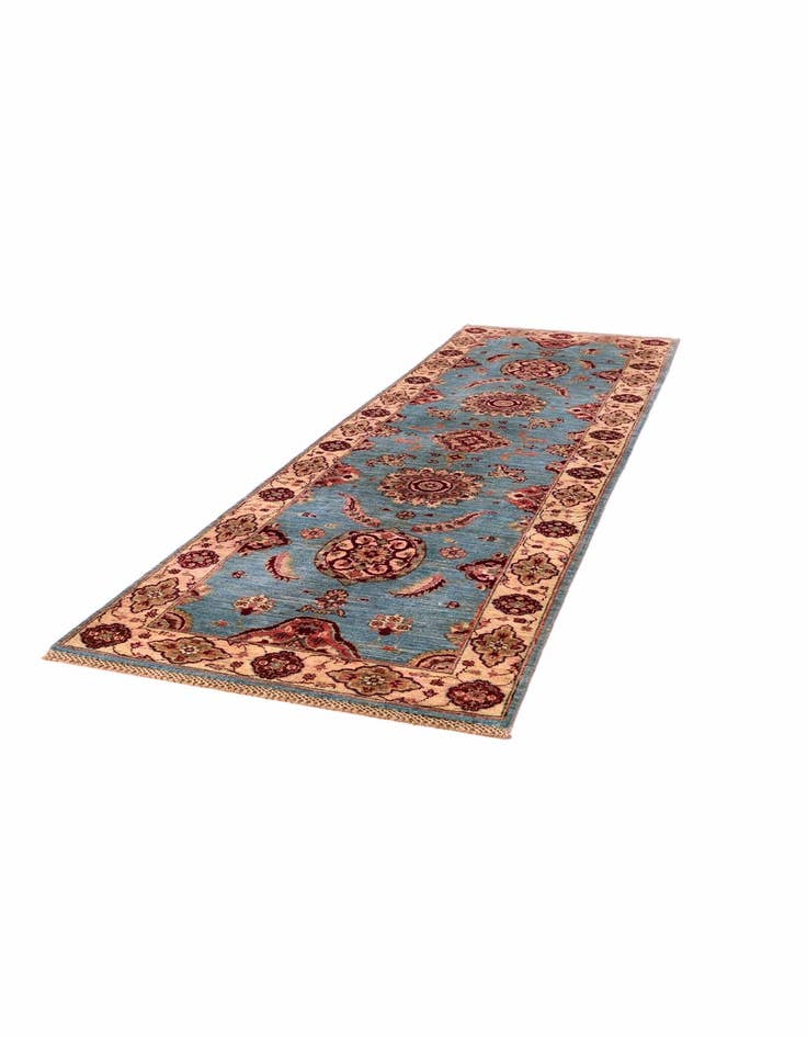 Detail image of 2' 7 x 8' 11 Hand Knotted Ariana Ziegler Runner Rug