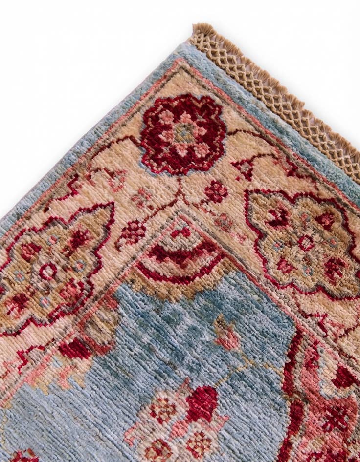 Detail image of 2' 7 x 8' 11 Hand Knotted Ariana Ziegler Runner Rug