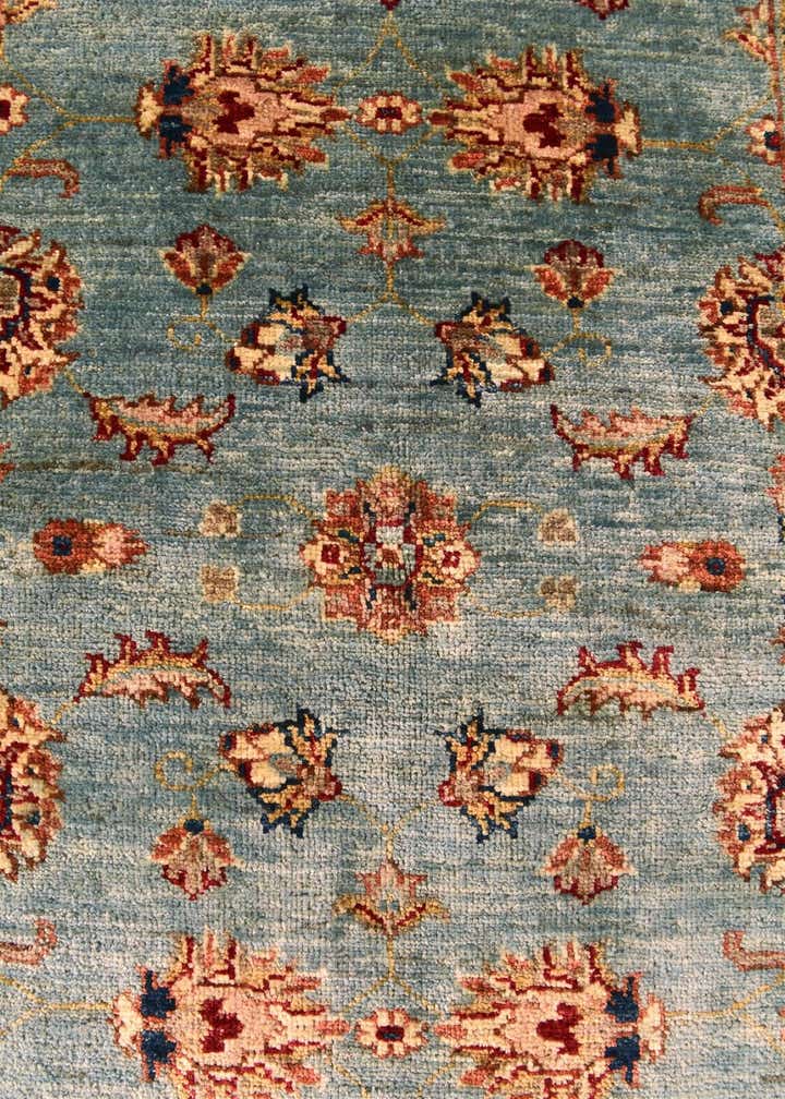 2' 9 x 8' 7 Hand Knotted Ariana Ziegler Runner Rug