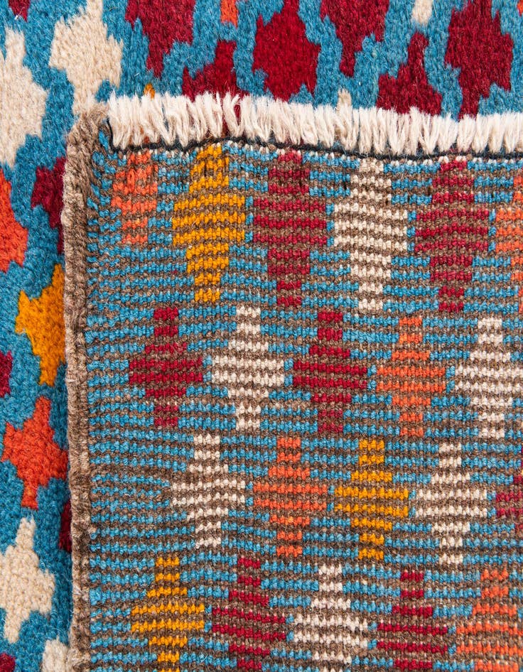 Detail image of 2' 6 x 9' 7  Hand Knotted Balouch Wool Runner Rug