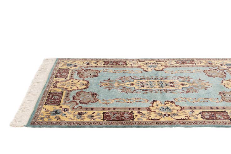 Detail image of 3' 2 x 7' Hand Knotted Bokhara Runner Rug