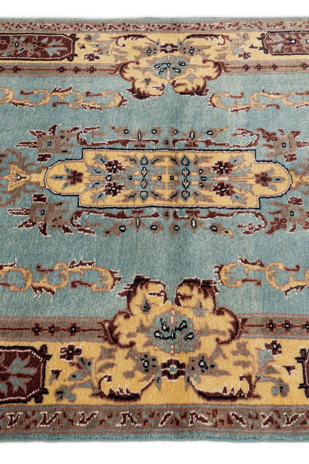 Detail image of 3' 2 x 7' Hand Knotted Bokhara Runner Rug