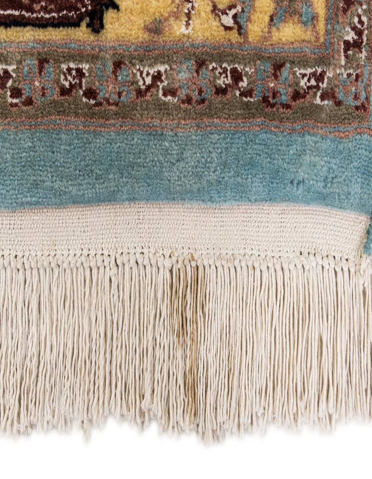 Detail image of 3' 2 x 7'  Hand Knotted Bokhara Runner Rug