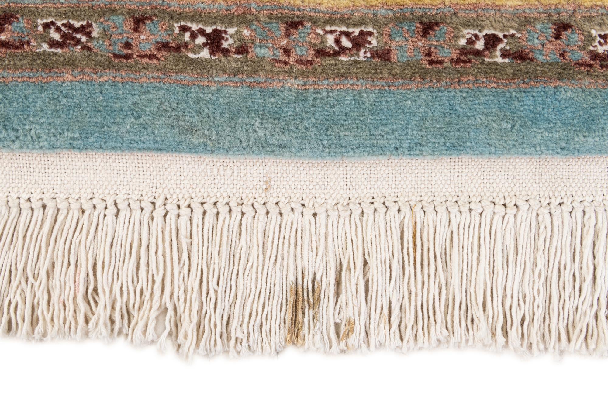 3' 2 x 7' Hand Knotted Bokhara Runner Rug