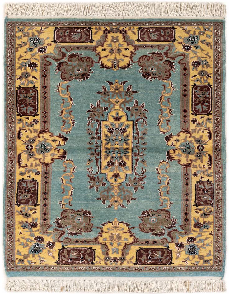 Detail image of 3' 2 x 7' Hand Knotted Bokhara Runner Rug