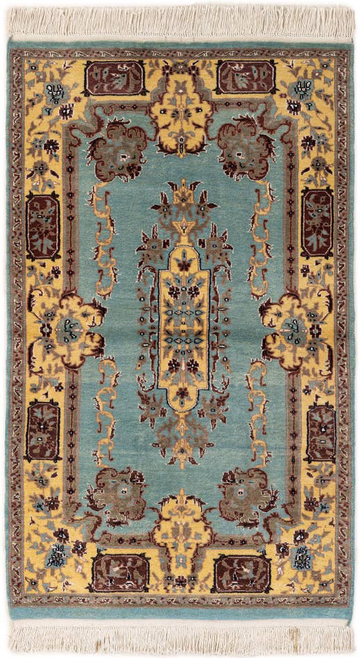 Detail image of 3' 2 x 7' Hand Knotted Bokhara Runner Rug
