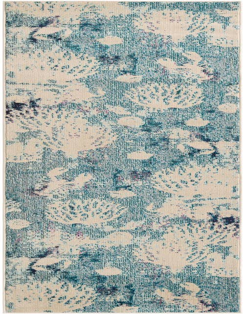 Detail image of 2' 7 x 10' Washable Capri Runner Rug