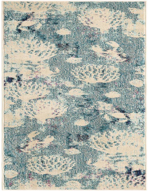 Detail image of 2' 2 x 6' 9 Washable Capri Runner Rug