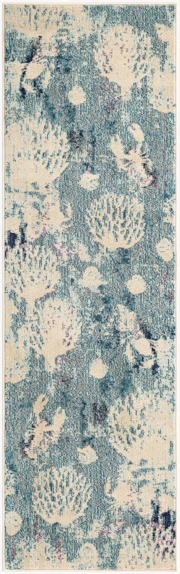 2' 2 x 6' 9  Washable Capri Runner Rug