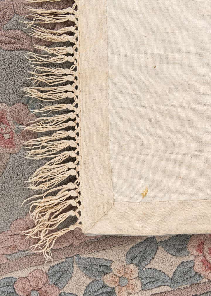 2' 5 x 8' 10 Hand Knotted Carved Pekin Wool Runner Rug