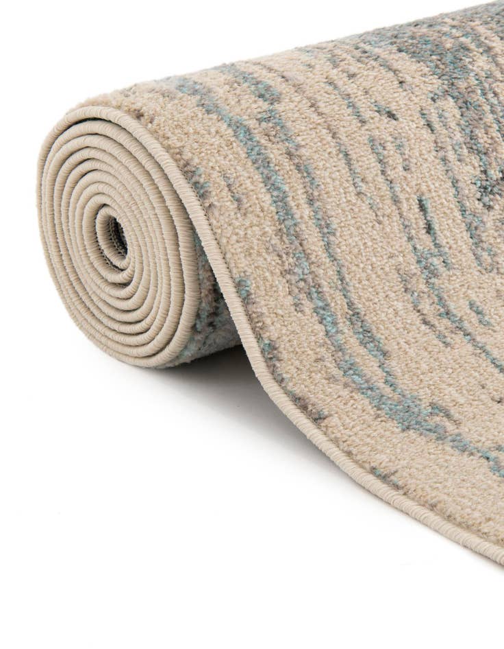 Detail image of 2' 2 x 6' 9  Washable Casablanca Runner Rug