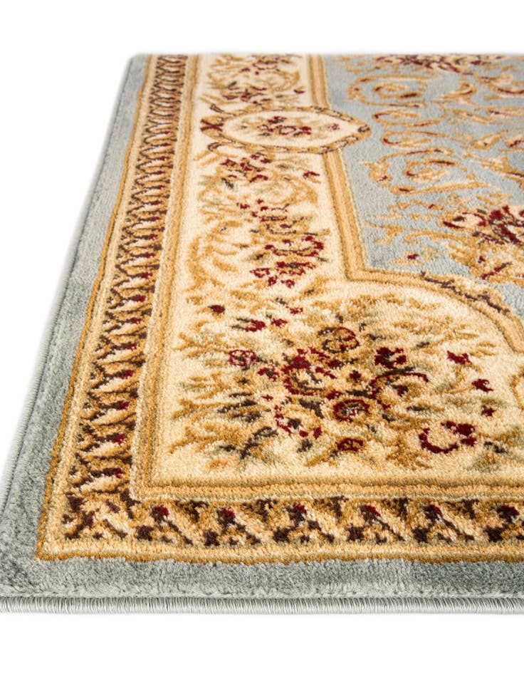 Detail image of 2' 7 x 10' Classic Aubusson Runner Rug