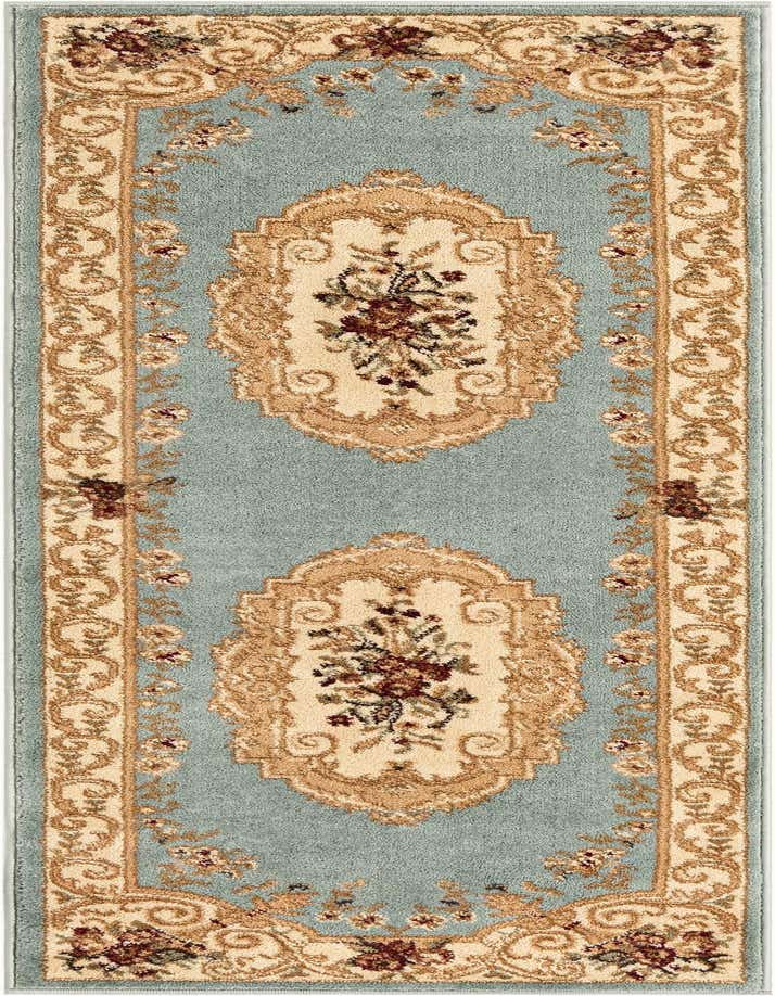 2' x 6' Classic Aubusson Runner Rug