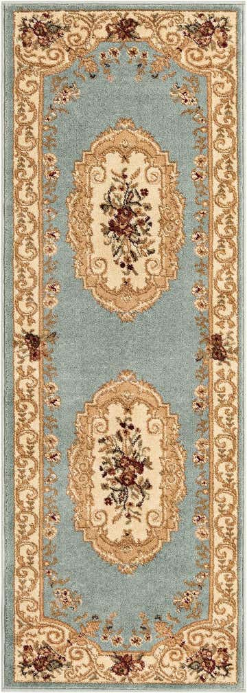2' x 6' Classic Aubusson Runner Rug