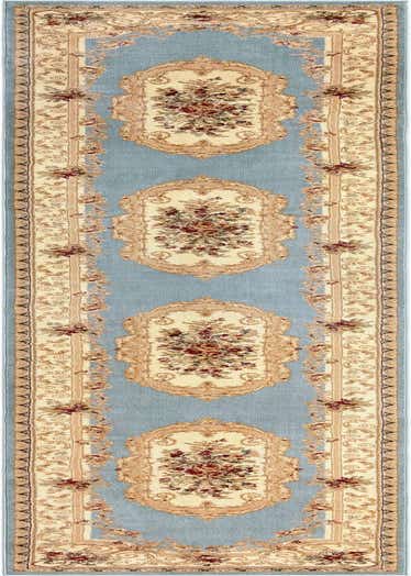 3' x 16' 5 Classic Aubusson Runner Rug