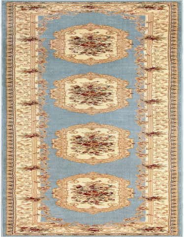 3' x 16' 5 Classic Aubusson Runner Rug