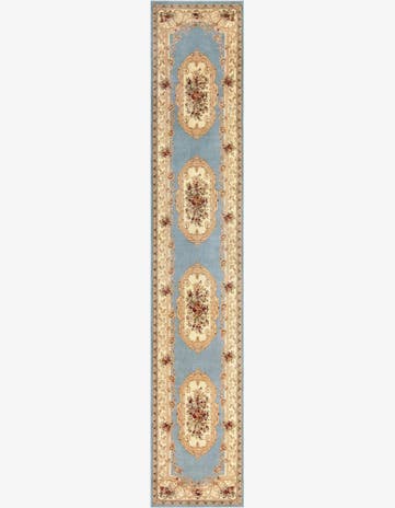 3' x 16' 5 Classic Aubusson Runner Rug