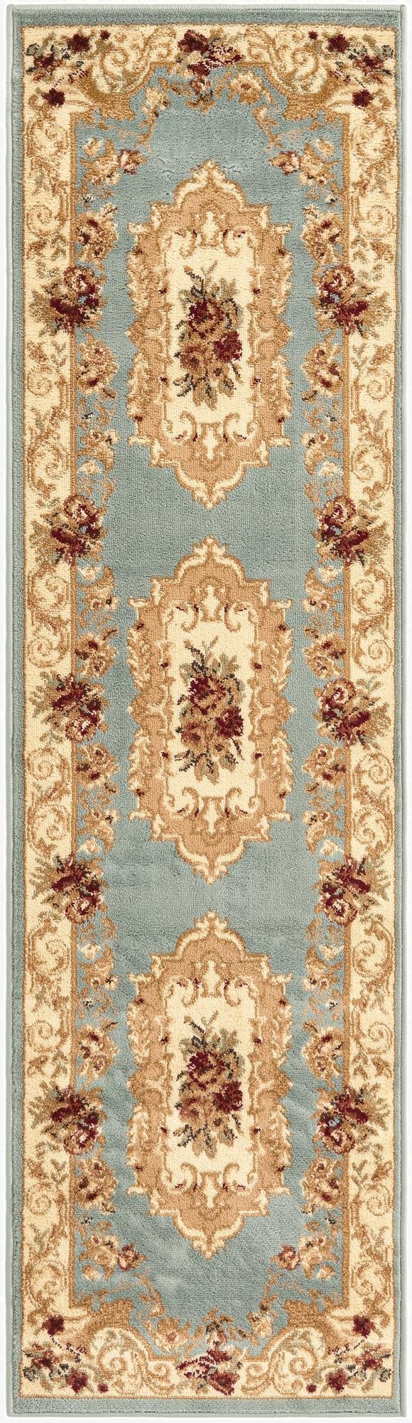 2' x 7' Classic Aubusson Runner Rug