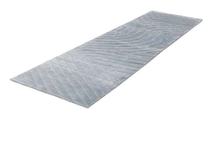 2' 7 x 9' 10 Hand Knotted Darya Wool Runner Rug