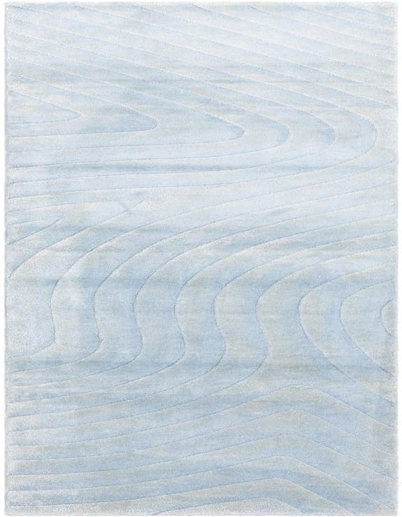 Detail image of 2' 7 x 9' 10 Hand Knotted Darya Wool Runner Rug