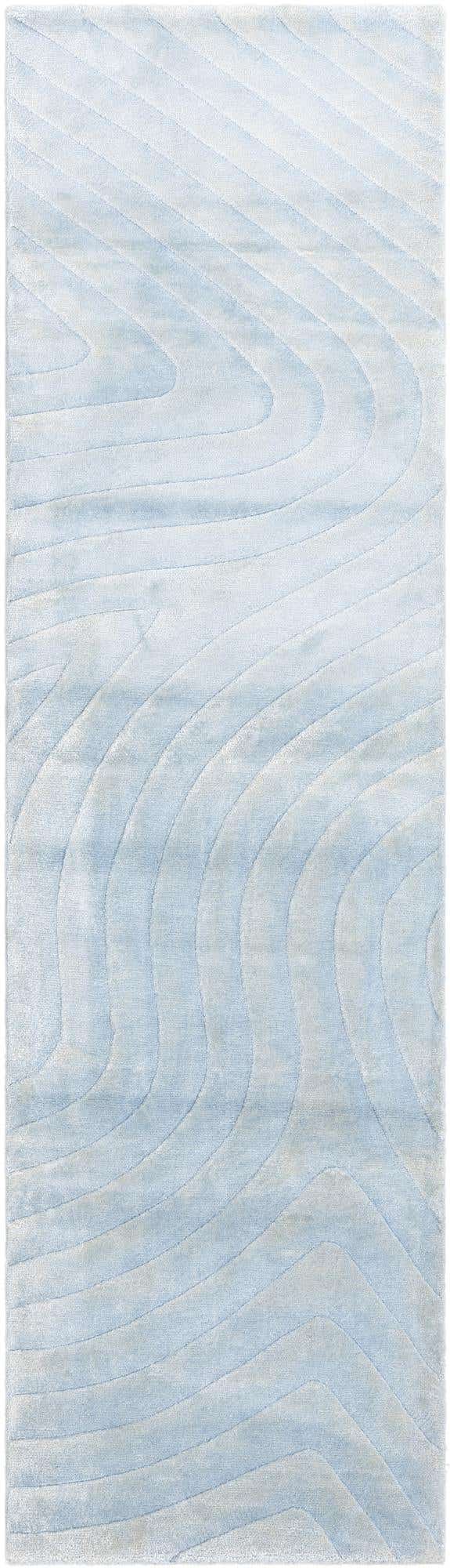 2' 7 x 9' 10 Hand Knotted Darya Wool Runner Rug