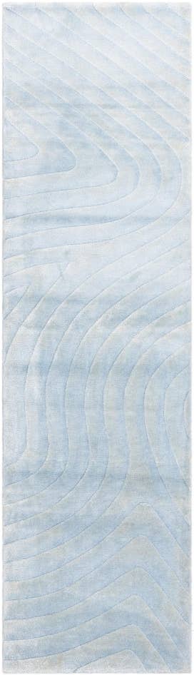 Detail image of 2' 7 x 9' 10 Hand Knotted Darya Wool Runner Rug