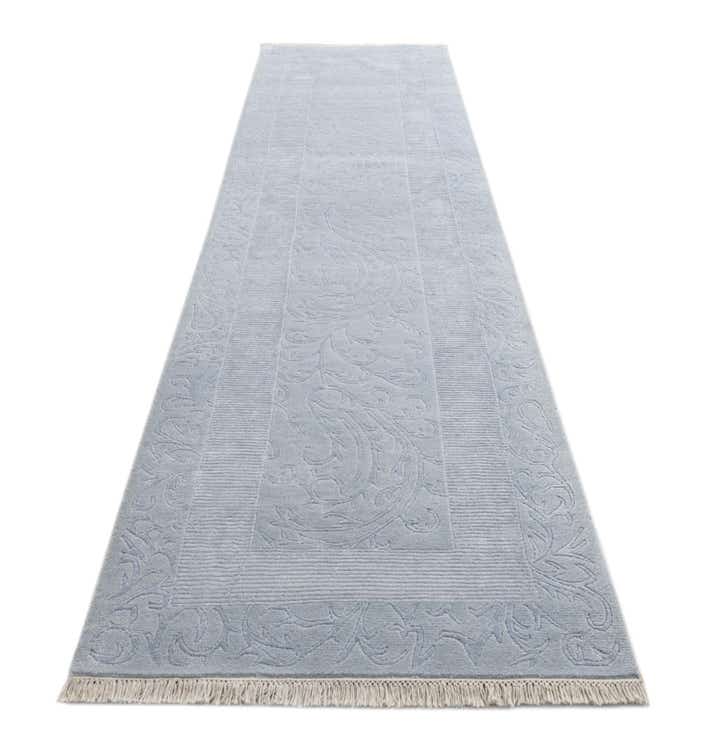 3' 3 x 12' 10 Hand Knotted Darya Wool Runner Rug